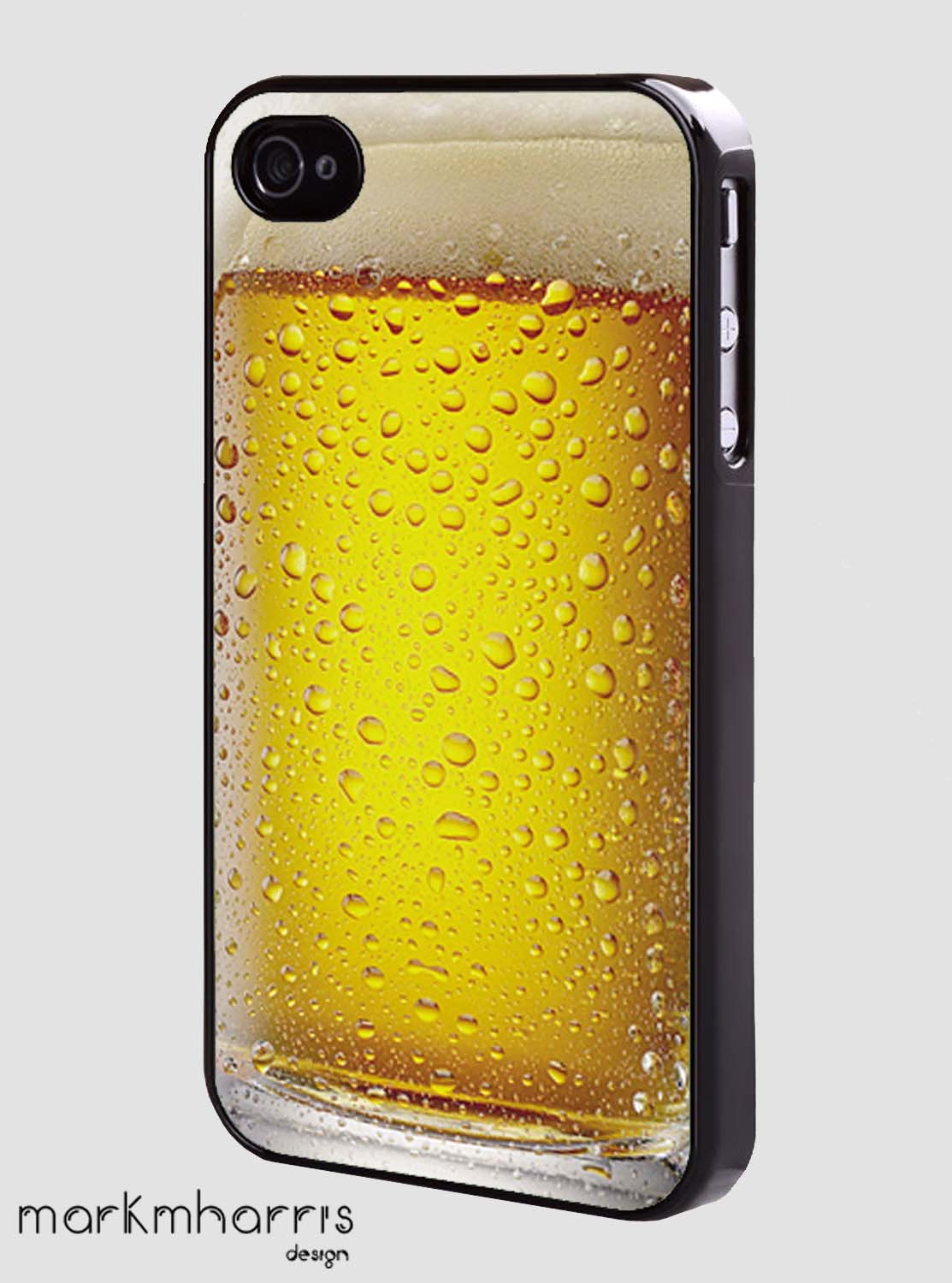 Beer Glass - Hard Case Cover For Iphone 4/4s Also Iphone 5